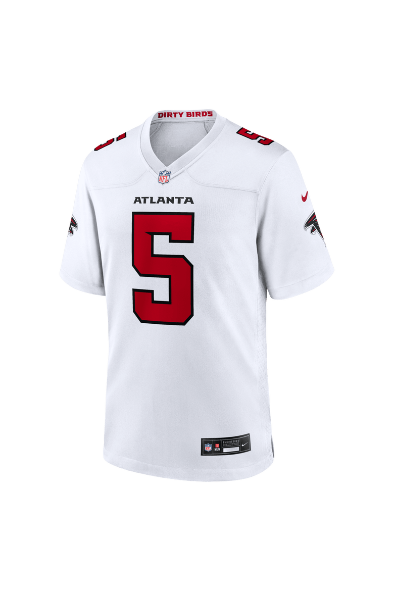 Men's Nike Drake London White Atlanta Falcons Game Jersey, Alternate, color, White