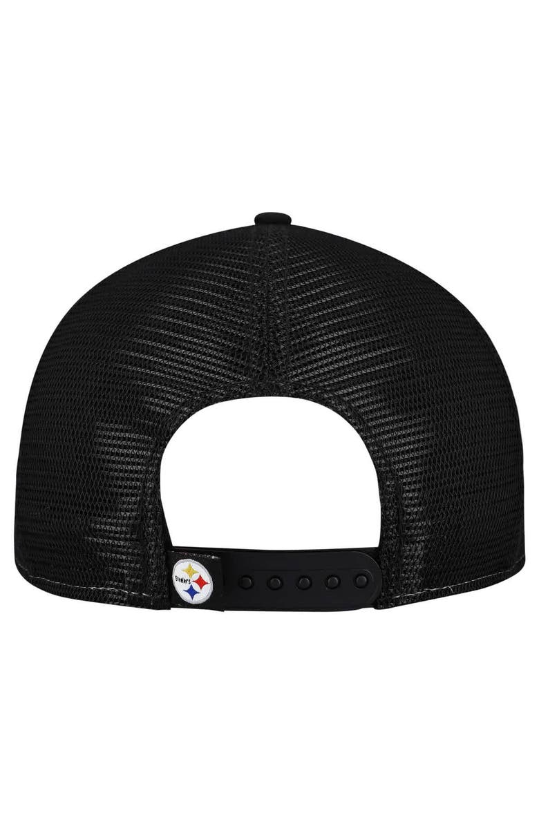 New Era Men's New Era Gold/Black Pittsburgh Steelers Outdoor Split Panel 9FIFTY Snapback Hat, Alternate, color, Gold