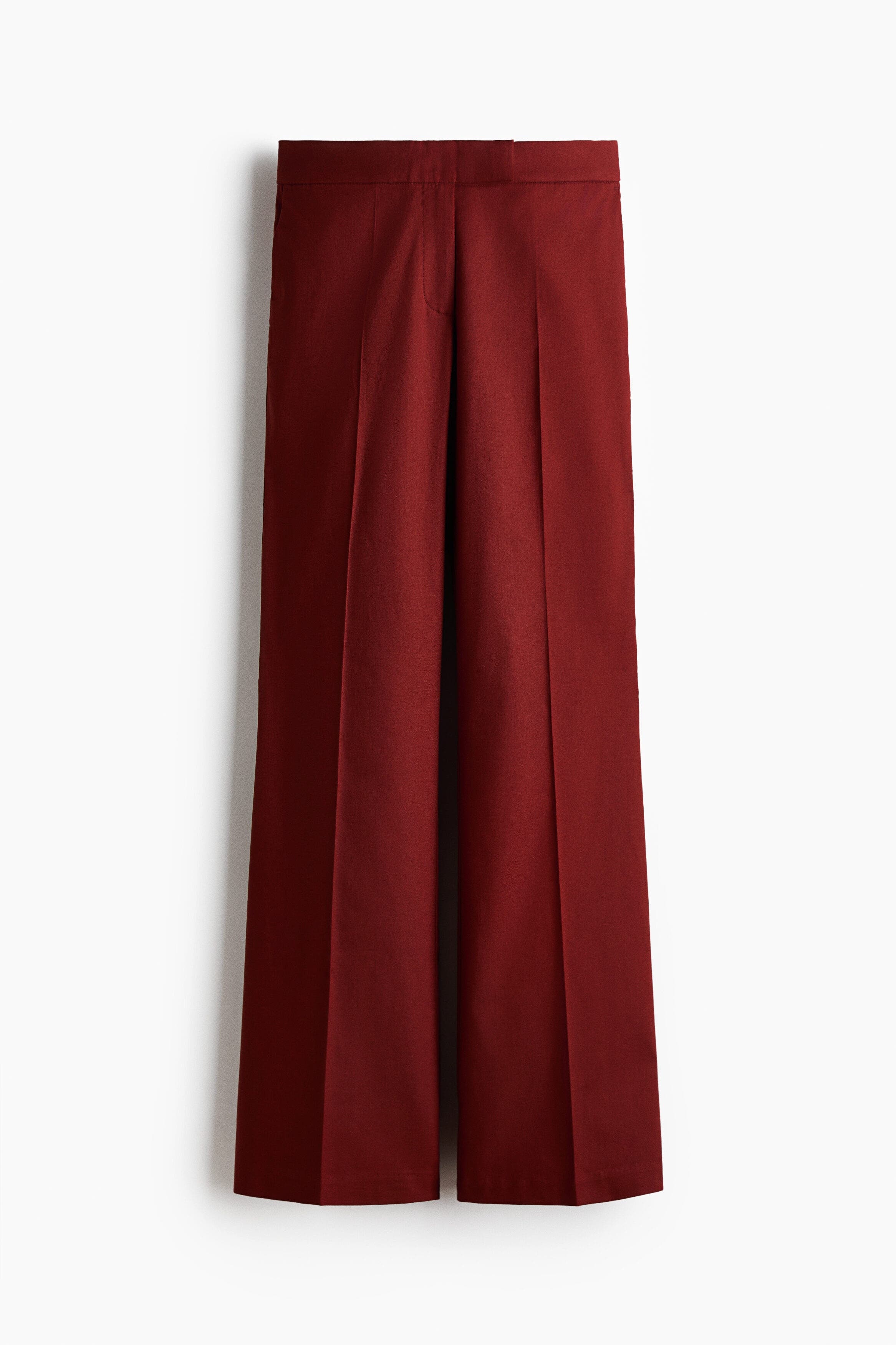 Linen-blend Tailored Trousers - image 5