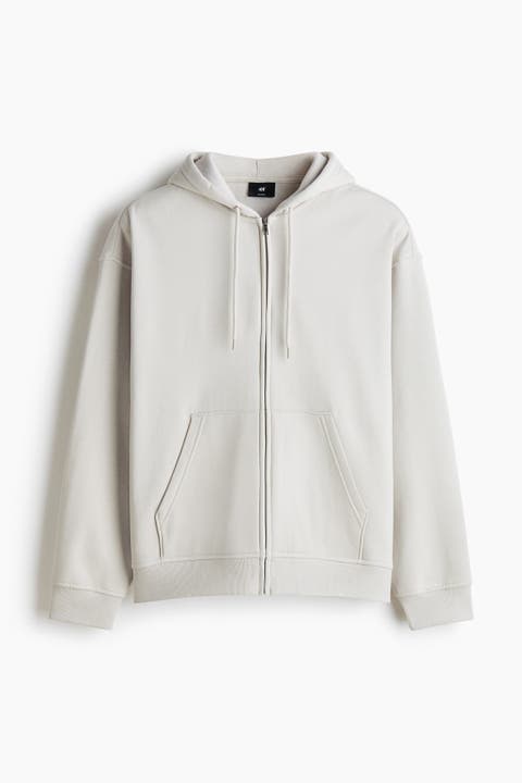 Loose  Fit Zip-through Hoodie