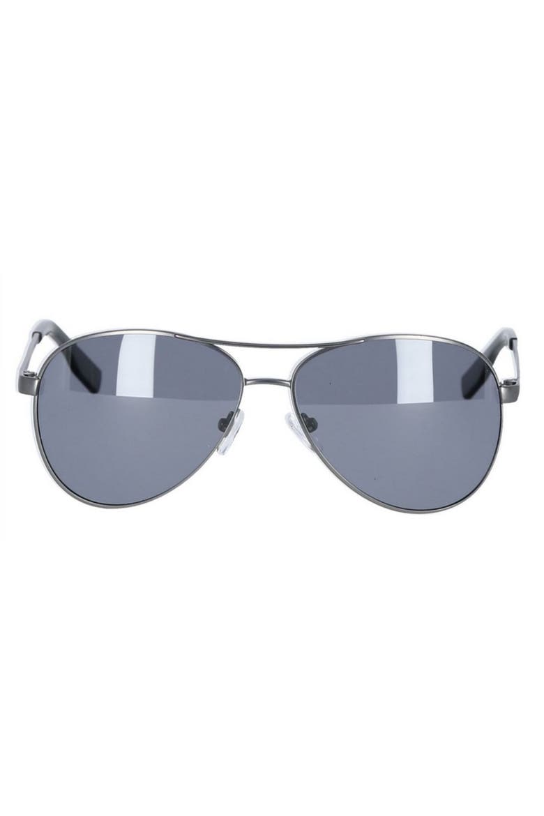 Gender Inclusive S Pilot Sunglasses, Alternate, color, Gun Metal