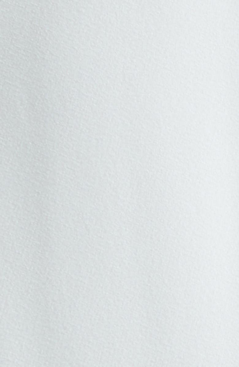 Victoria Beckham Long Sleeve Stretch Crepe Midi Dress, Alternate, color, Glacial Blue