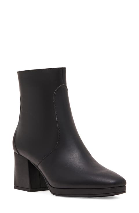 Seema Waterproof Leather Bootie