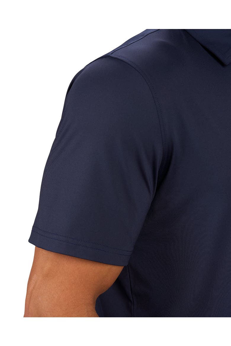 Crockett Polo, Alternate, color, Navy