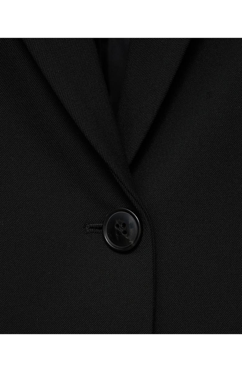 MANGO Straight Fit Blazer with Flap Pockets, Alternate, color, 