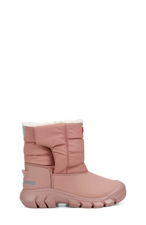 Hunter Kids' Intrepid Snow Boot In Pink