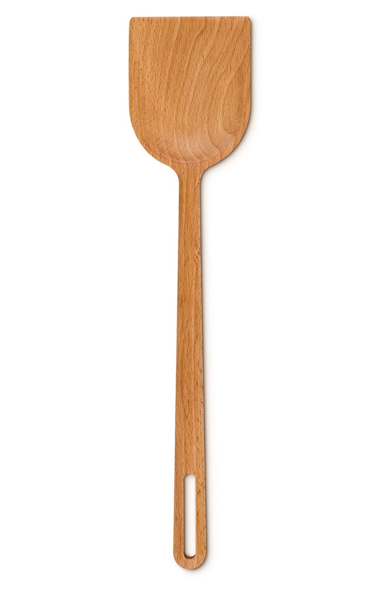 Le Creuset Signature Beech Wood Scraper Spoon, Main, color, 