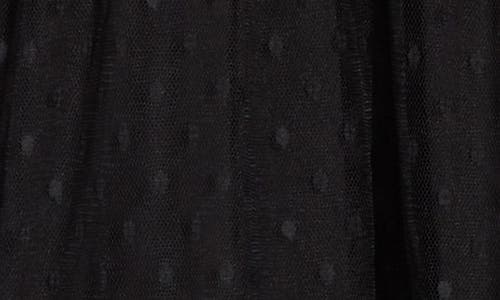 BLU PEPPER BLU PEPPER RUFFLE DOT MINIDRESS