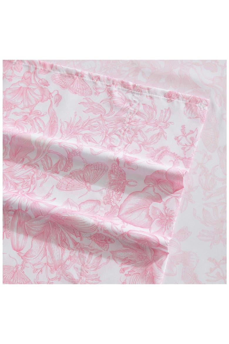 Fairytale Floral Sheet Set, Alternate, color, PASTEL PINK