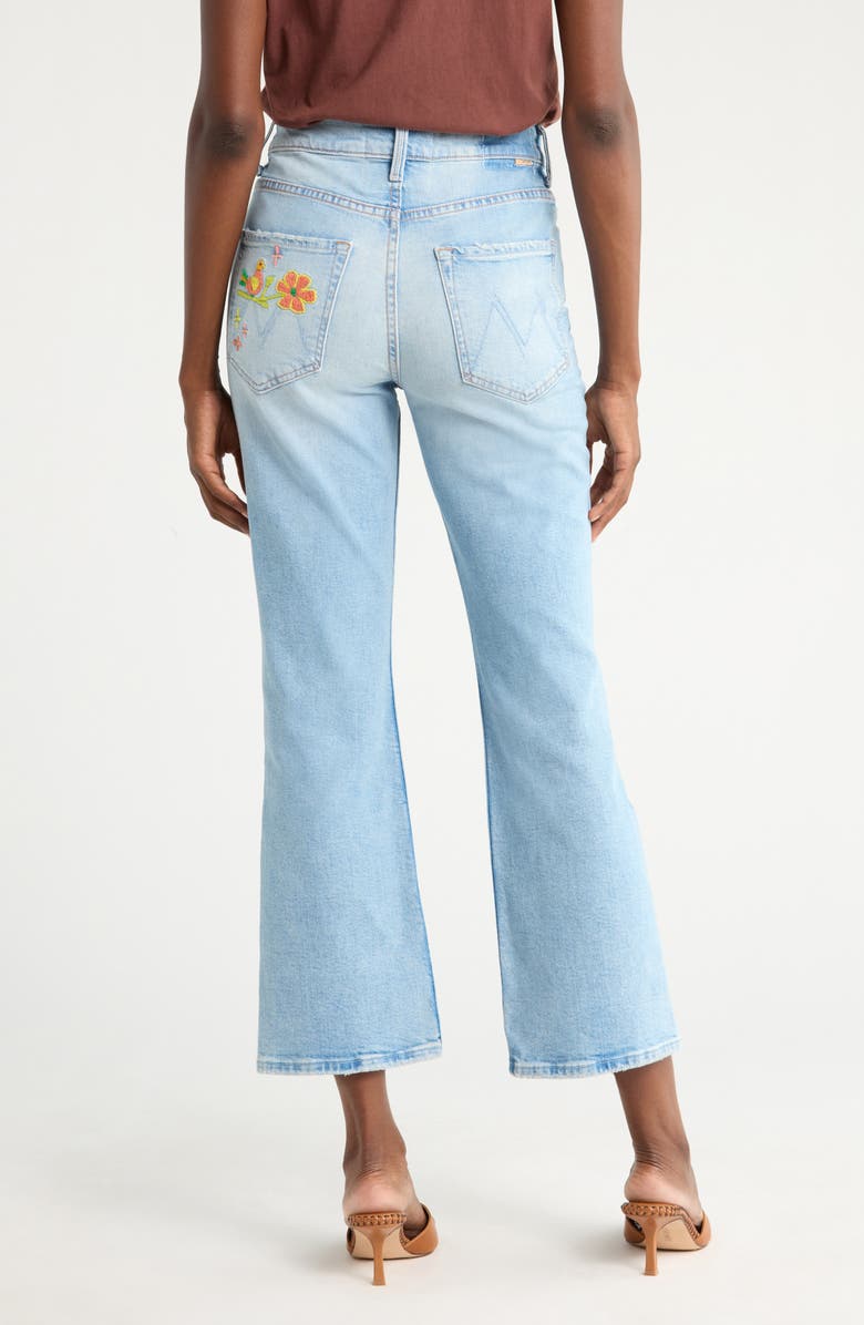 MOTHER The Scooter Ankle Bootcut Jeans, Alternate, color, Going Out On A Limb