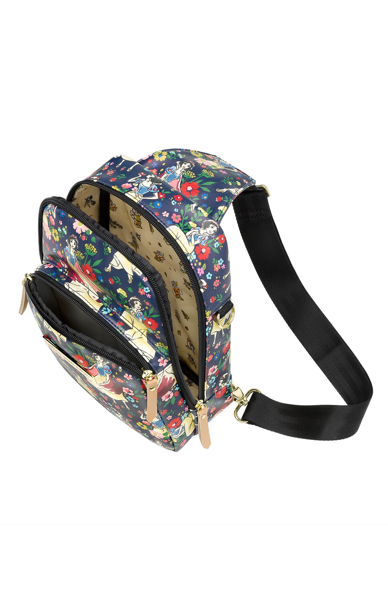 Petunia Pickle Bottom x Disney Snow White Crisscross Sling Bag, Alternate, color, 