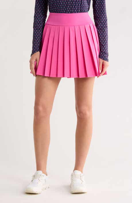 Callaway High Waist Pleated Skirt