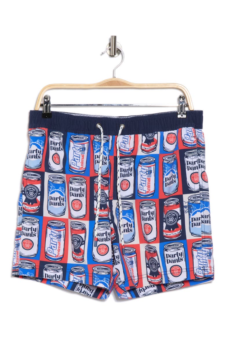 Chug Club Swim Trunks, Alternate, color, NAVY BLUE