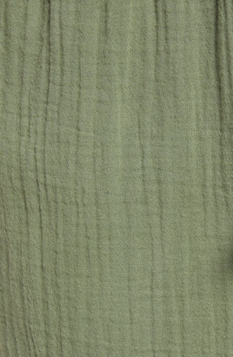 Caslon<sup>®</sup> Textured Cotton Pull-On Pants, Alternate, color, 