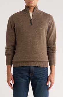 Rodd & Gunn Gammons Wool Quarter Zip Sweater