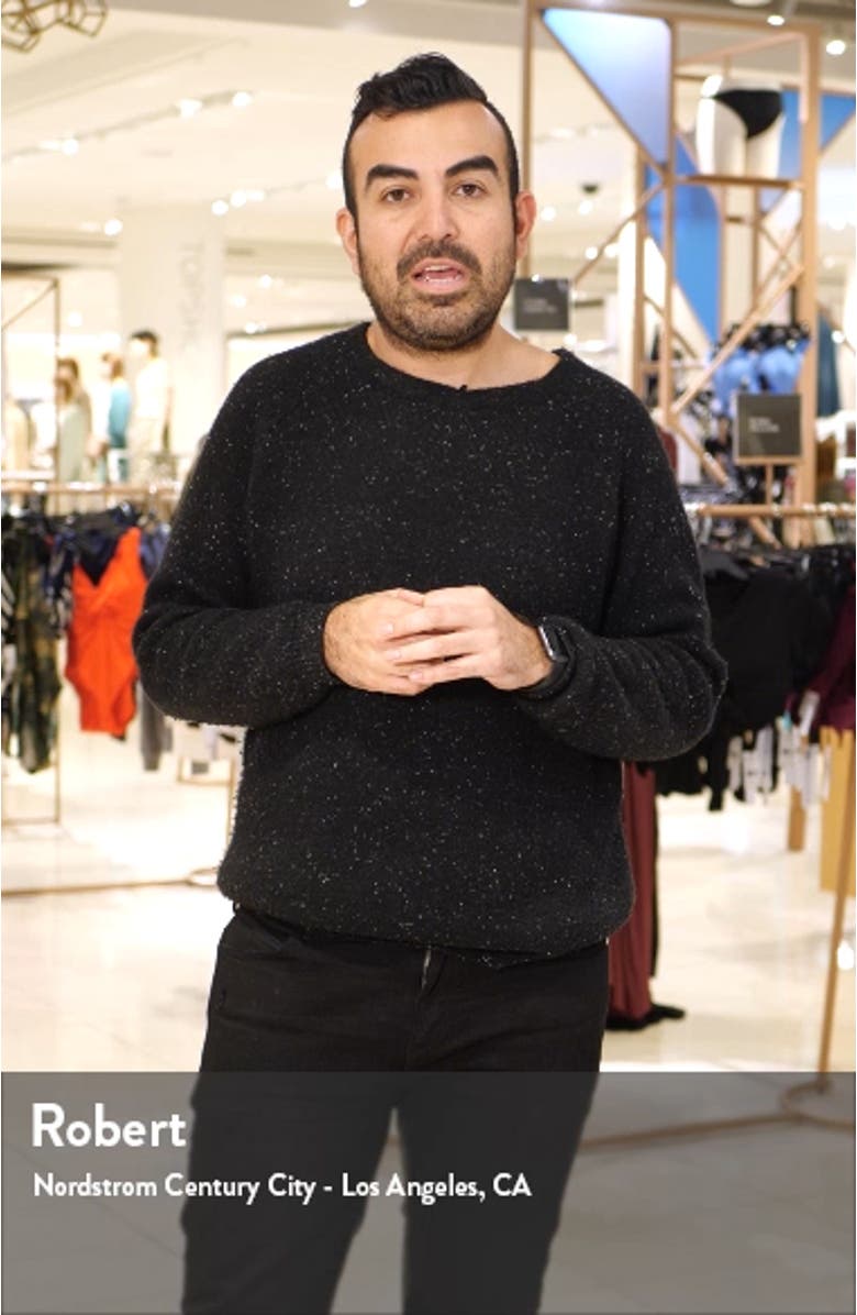 Fit & Flare Satin Twill Cocktail Dress, sales video thumbnail