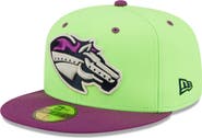 New Era Men's New Era Green/Purple Caballos de Stockton Copa De La Diversion 59FIFTY Fitted Hat