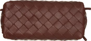 Bottega Veneta Mini Concert Intrecciato Leather Crossbody