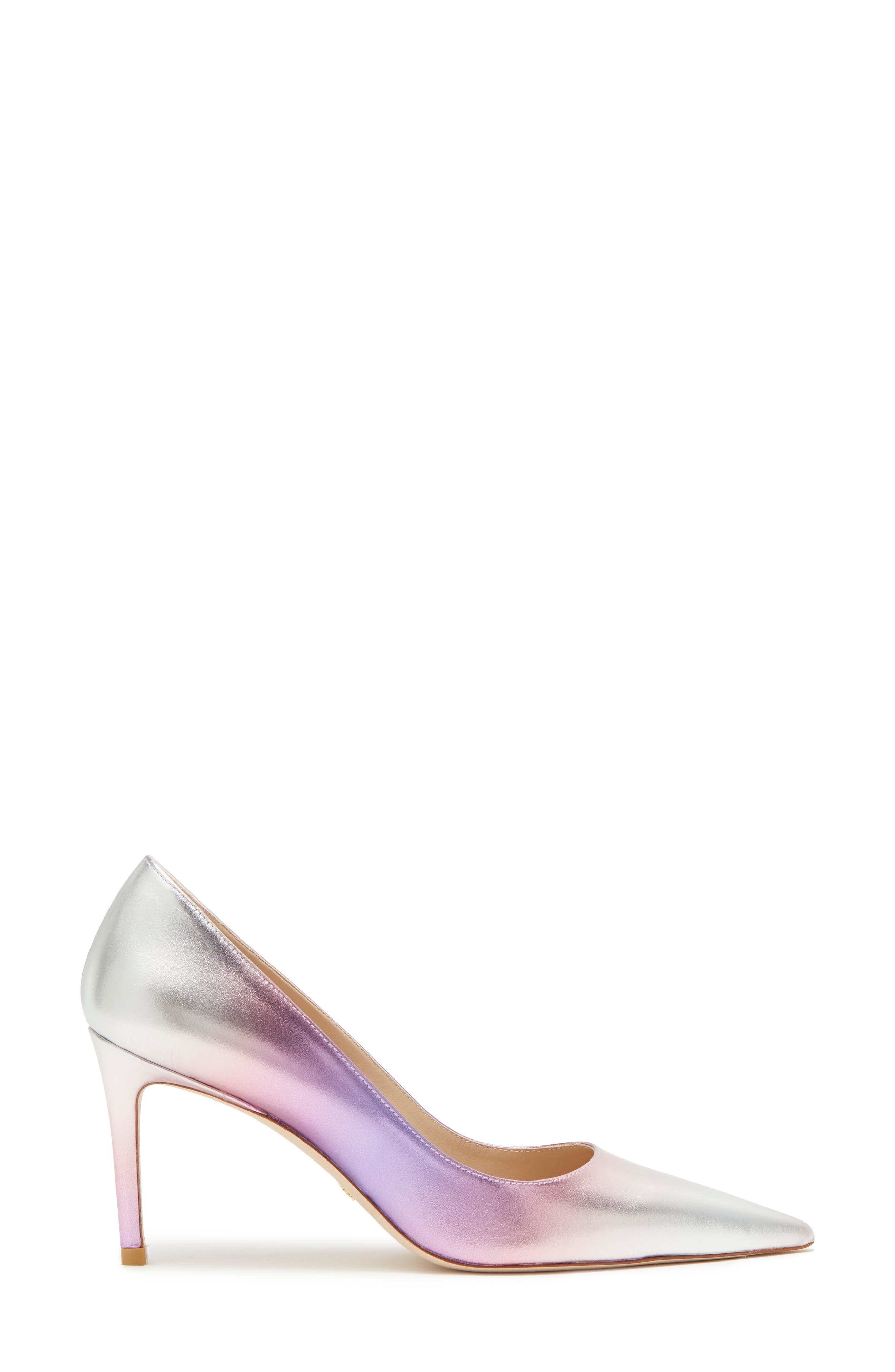 Stuart Weitzman Stuart 85mm Pump, Alternate, color, Lilac Multi
