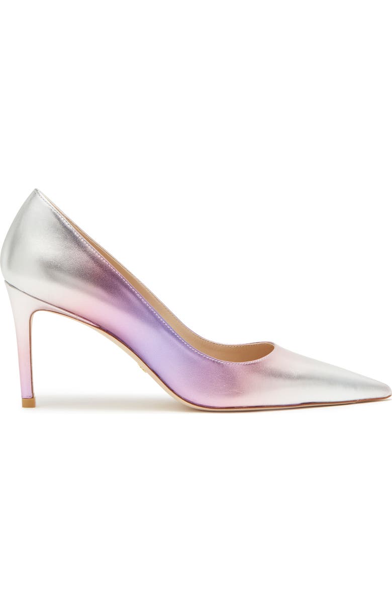 Stuart Weitzman Stuart 85mm Pump, Alternate, color, Lilac Multi