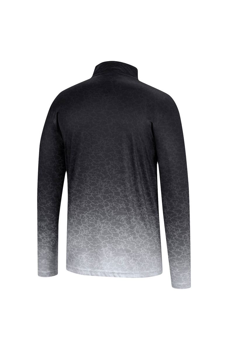 COLOSSEUM Men's Colosseum Black Iowa Hawkeyes Walter Quarter-Zip Windshirt, Alternate, color,