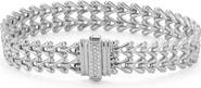SPHERA MILANO Double Row Weaved Bracelet