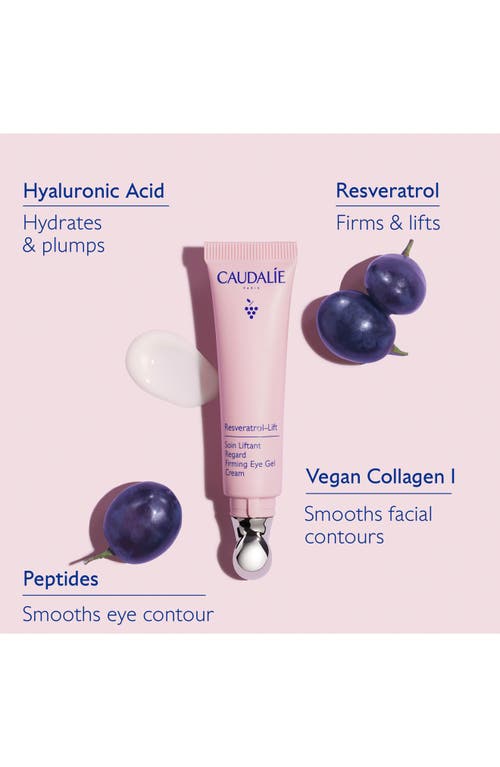Caudalíe Resveratrol-lift Firming Eye Gel Cream In No Color