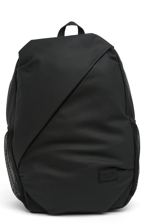 Diagonal Zip Backpack