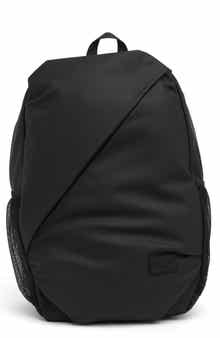 Diagonal Zip Backpack