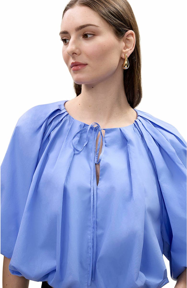 Rebecca Taylor Yara Bubble Top, Alternate, color, Bluebell