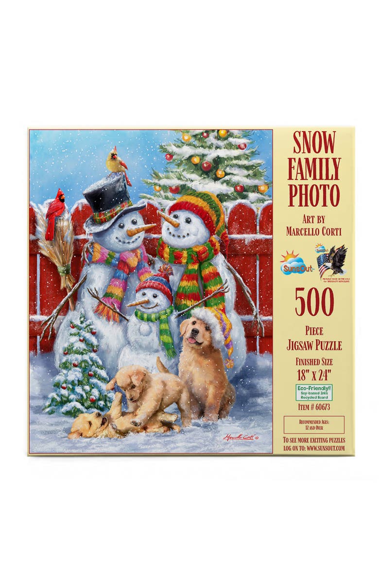 Sunsout Catching Up 500 piece Jigsaw Puzzle for Adults, Alternate, color, Multicolor