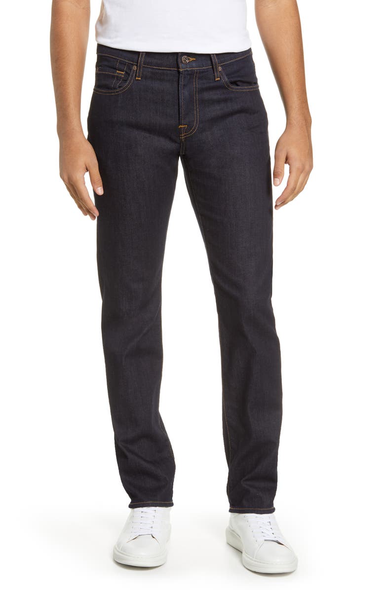 7 For All Mankind <sup>®</sup> Luxe Slimmy Straight Leg Jeans, Main, color,