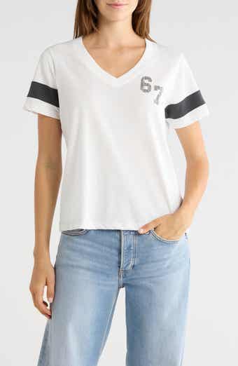 Micky Graphic V-Neck T-Shirt