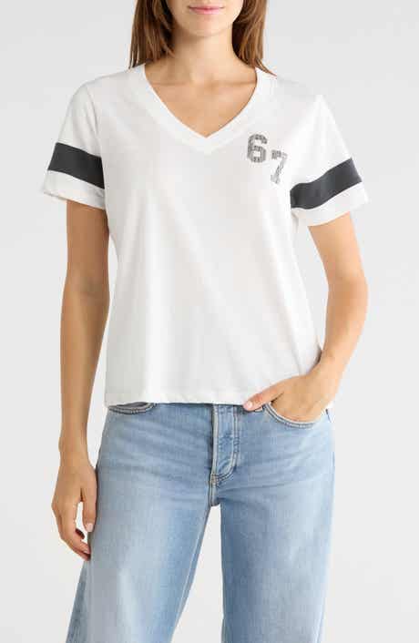 Micky Graphic V-Neck T-Shirt