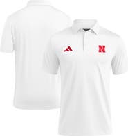 adidas Men's adidas White Nebraska Huskers Ultimate 365 Polo