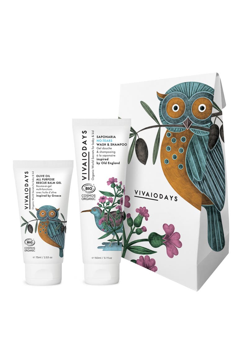 Organic Baby Skin Care Starter Set (Nordstrom Exclusive), Main, color, MULTI