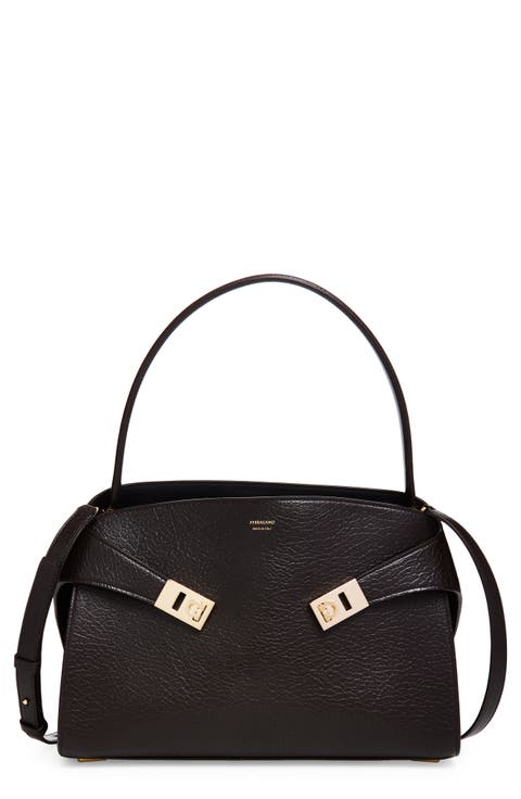 ハンドバッグ FERRAGAMO Woman Handbag Dark 21I290 741078 009 FERRAGAMO: Shoulder bag woman - Dark | Ferragamo handbag