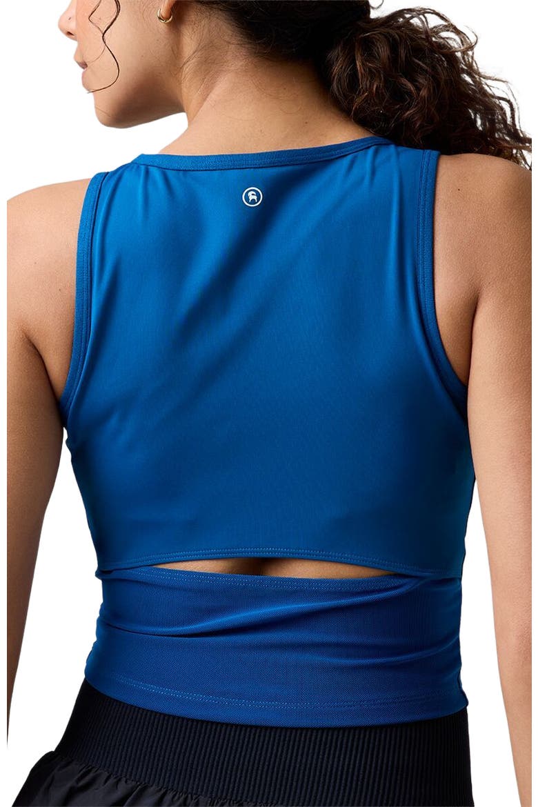 Destination Mesh-Back Tank Top - Women's, Alternate, color, Tori Blue