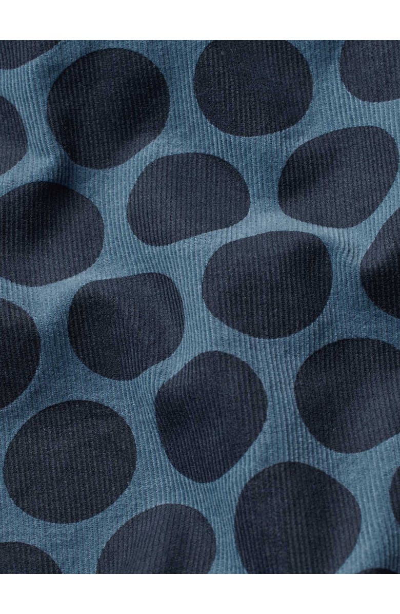 Masai Copenhagen Cropped Velvet Wide Leg Pants, Alternate, color, Navy Blazer