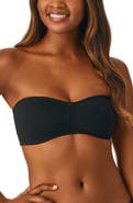 On Gossamer Cabana Strapless Cotton Blend Bandeau