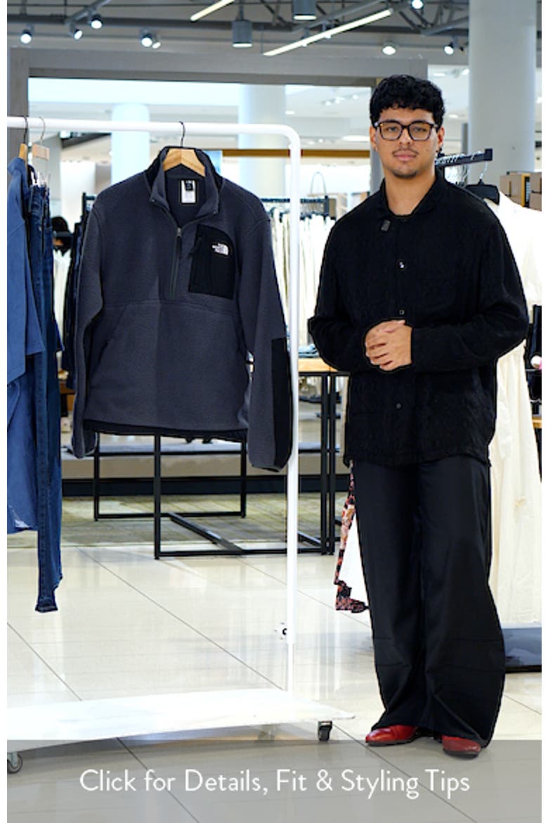 Yumiori Off Peak Recycled Fleece Half Zip Pullover video