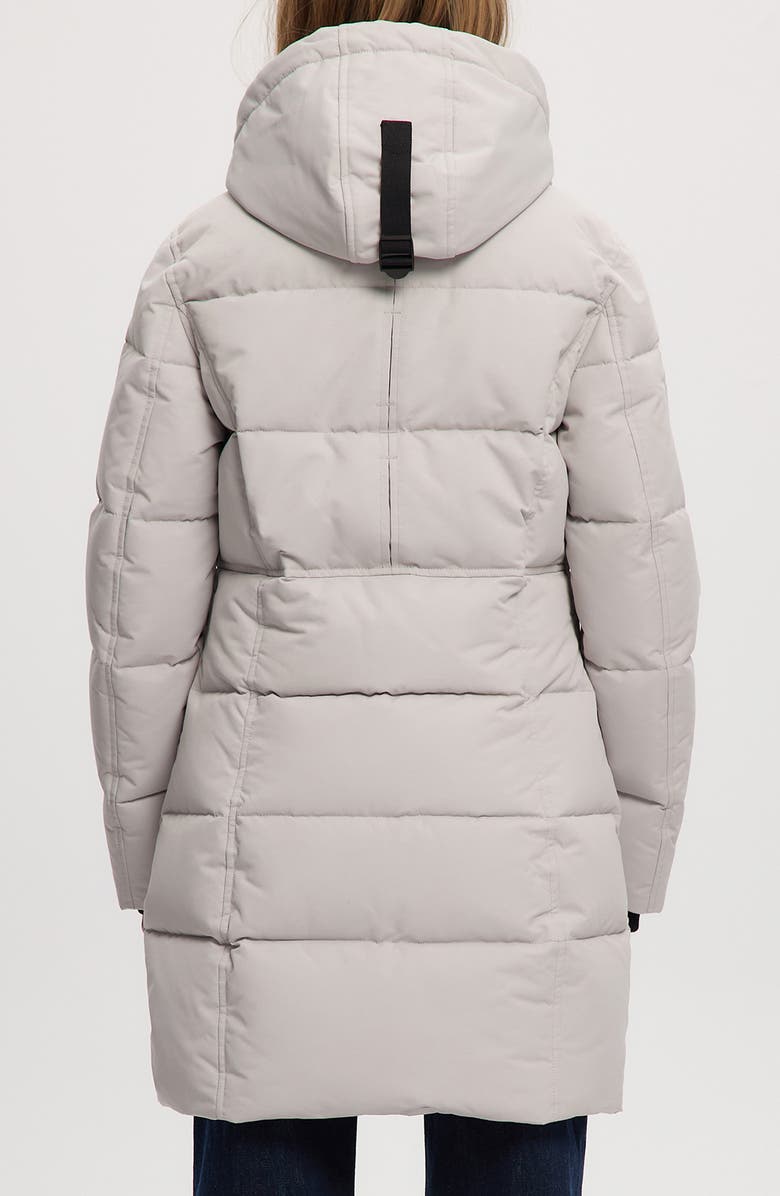 Noize Addie Water Resistant Quilted Hooded Parka, Alternate, color, Snow