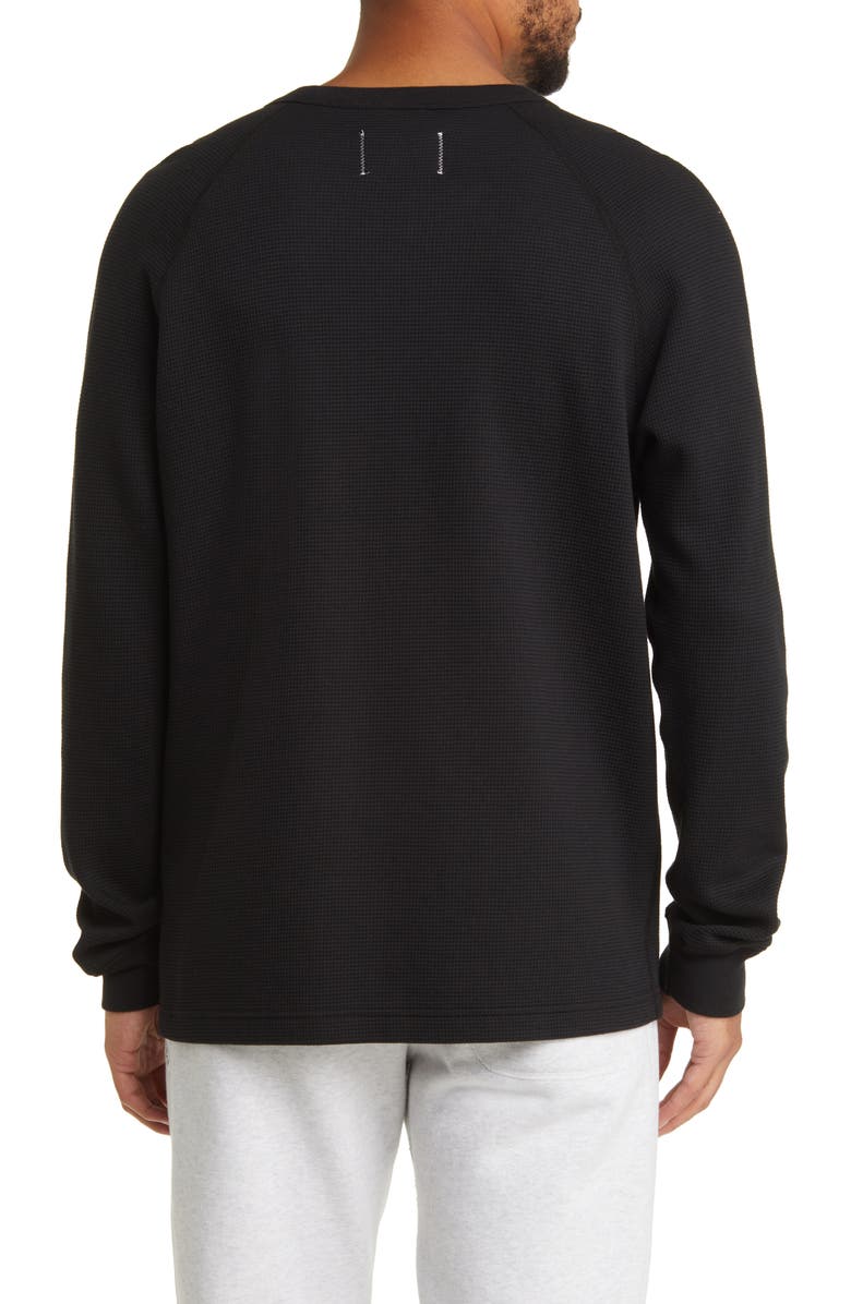 Reigning Champ Lightweight Waffle Long Sleeve T-Shirt, Alternate, color, 