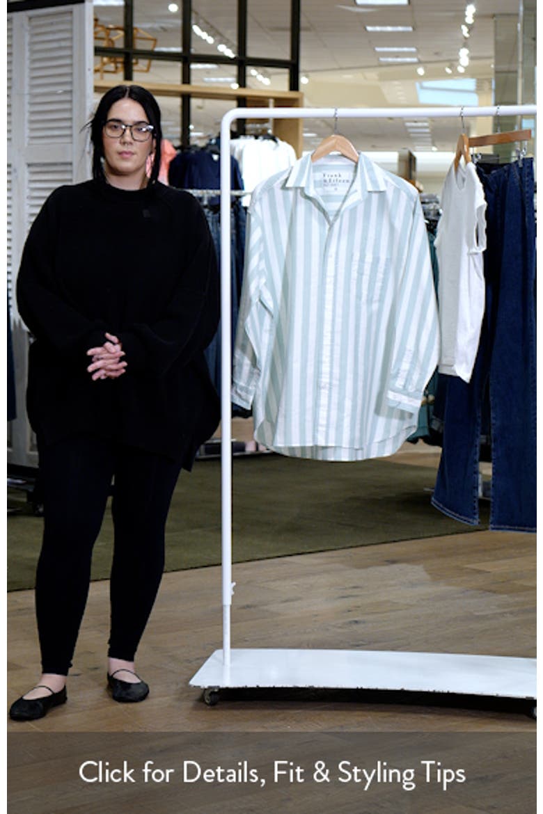Shirley Stripe Oversize Button-Up Shirt video