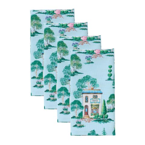 Spice Village Allover Napkins Set Of 4