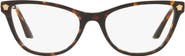 Versace 54mm Cat Eye Optical Glasses
