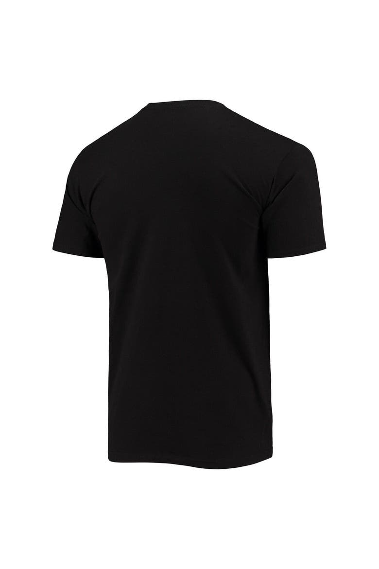 Men's NBA x McFlyy Black Atlanta Hawks Identify Artist Series T-Shirt, Alternate, color, Black