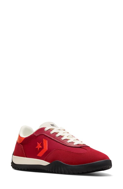 Converse Run Star Trainer Ox Sneaker In Park Red/vermillion Red