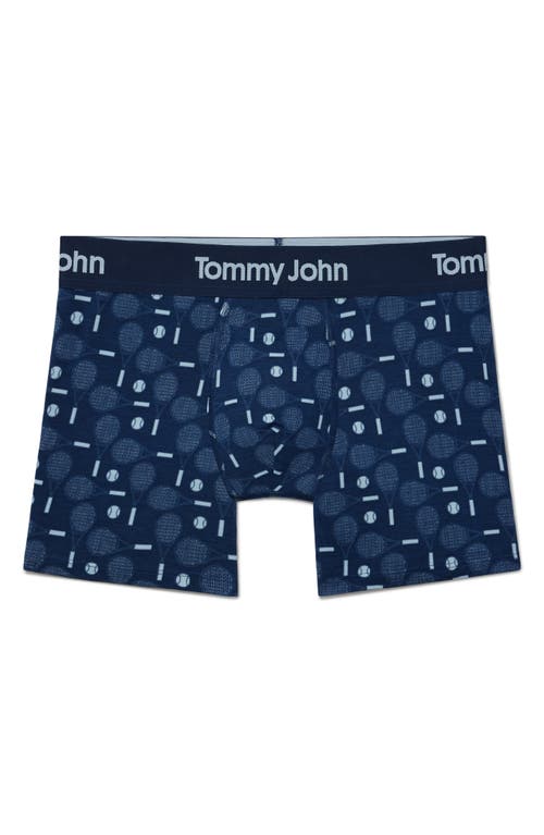Tommy John Second Skin 4-inch Boxer Briefs In Blue