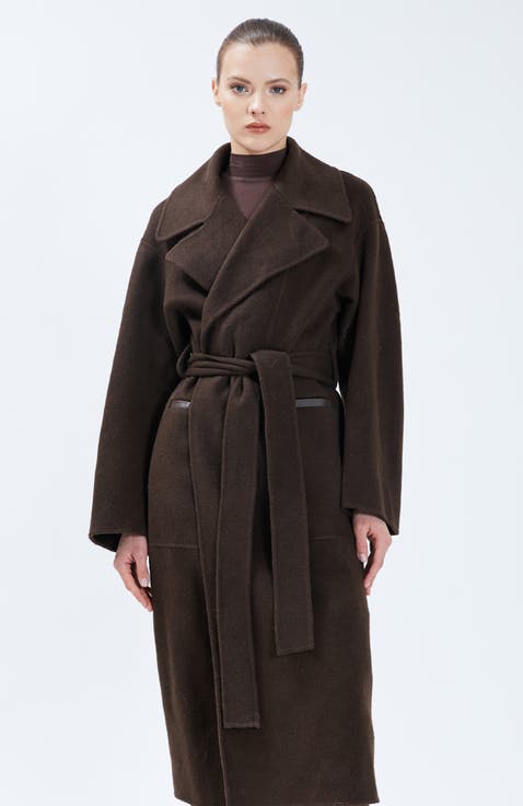 Iris Wrap Coat